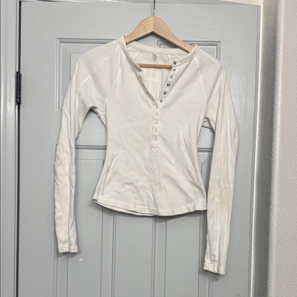 Free People ivory Henley